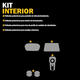 Foto 5 | Foto 5 | Protectores Ppf Para Sev Ewan Cross 2025 Kit De Interiores