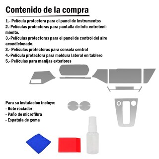 Foto 6 | Foto 6 | Protectores Ppf Para Audi A3 2024 Kit De Interiores