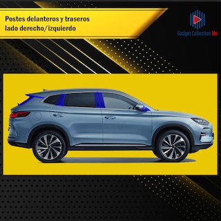 Foto 7 | Foto 7 | Protectores Ppf Para Postes De Byd Song Plus 2024-2025 Kit De Exteriores