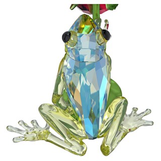 Foto 5 | Foto 5 | Figura Swarovski Idyllia Con Forma De Rana, Abeja Y Fresa - Venta Internacional.