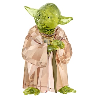 Foto 1 | Foto 1 | Figura De Cristal Swarovski Star Wars Master Yoda Con Cristales - Venta Internacional.