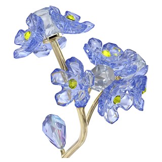 Foto 7 | Foto 7 | Figura Florere Forget-me-not De Swarovski Con Cristales Y Tono Dorado - Venta Internacional.