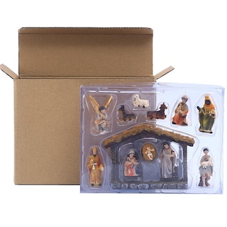Foto 5 | Foto 5 | Set De Figuras De Resina Para Interiores Con Forma De Pesebre Lafande - Venta Internacional.