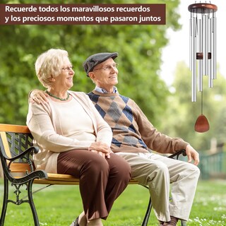 Foto 3 | Foto 3 | Campanillas De Viento Memorativas Eo Safe Imports Esi-20519 Plata