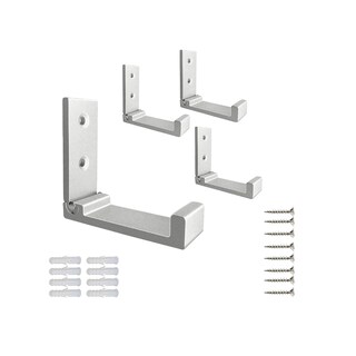 Foto 1 | Foto 1 | Set De 4 Gancho Malubero Splegable De Aleación De Aluminio Plateado