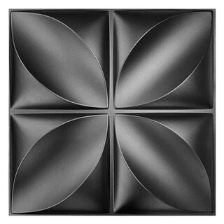 Foto 1 | Foto 1 | Panel Decorativo 3D Triángulo S008 color Negro 10 Piezas