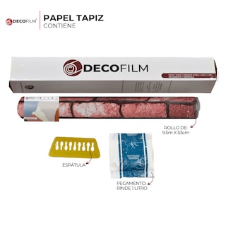 Foto 5 | Foto 5 | Papel Tapiz Deco Film plumas Azul
