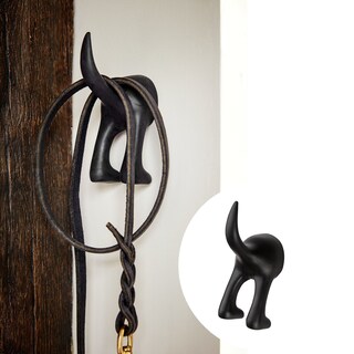 Foto 4 | Foto 4 | Gancho Lexvi en Forma de Trasero de Perrito Negro 3 Piezas