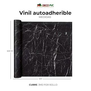 Foto 5 | Foto 5 | Vinil Adhesivo de Mármol de Madera 500 x 60 cm