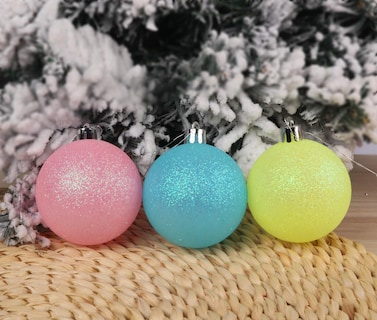 Foto 3 | Foto 3 | Adornos De Bolas De Navidad Yycraft, 18 Quilates, 6 Cm, Irrompibles - Venta Internacional.