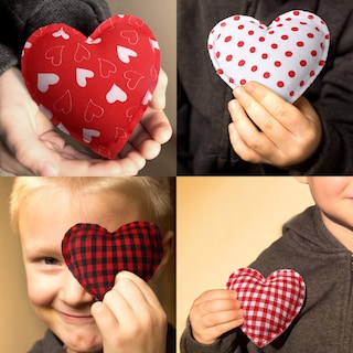 Foto 3 | Foto 3 | Adornos Colgantes De Tela Con Forma De Corazón Para Tatuajes, 10 Cm, 12 Piezas - Venta Internacional.