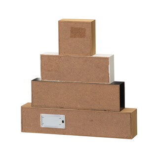 Foto 5 | Foto 5 | Letreros de Madera Glitzhome para Decoración de Mesa Navideña Silent Night - Venta Internacional