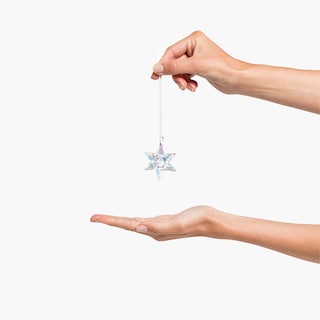 Foto 2 | Foto 2 | Ornamento Swarovski Shimmer Star Medium Con Cristales Multicolores - Venta Internacional.