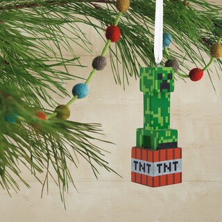 Foto 5 | Foto 5 | Adorno Navideño Hallmark Minecraft Creeper En Tnt - Venta Internacional.