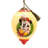 Adorno Navideño Hallmark Disney Ne'qwa Art Mickey Mouse - Venta Internacional.