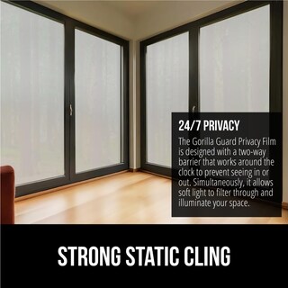 Foto 3 | Foto 3 | Película De Privacidad Para Ventanas Gorilla Guard, Protección Solar Bidireccional - Venta Internacional.