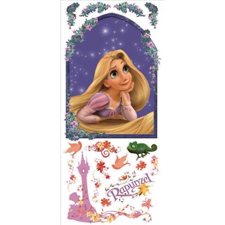 Foto 1 | Foto 1 | Adhesivos De Pared Disney Tangled Rapunzel Roommates Rmk1525gm - Venta Internacional.
