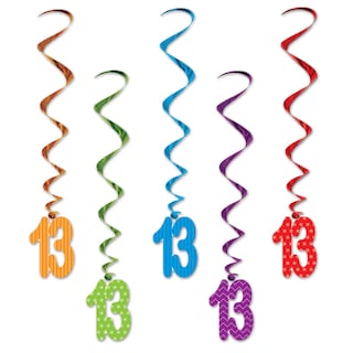 Foto 1 | Foto 1 | Whirls Beistle 13 Con 5 Espirales De 91 Cm De Largo Para Fiesta De Cumpleaños - Venta Internacional.