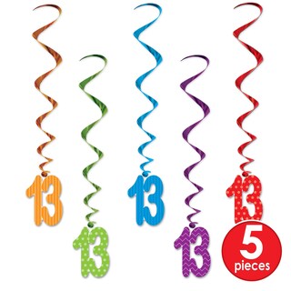 Foto 2 | Foto 2 | Whirls Beistle 13 Con 5 Espirales De 91 Cm De Largo Para Fiesta De Cumpleaños - Venta Internacional.