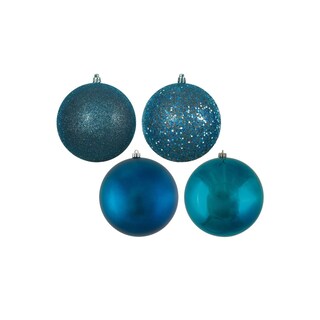 Foto 1 | Foto 1 | Adorno Para Árbol De Navidad Vickerman, Azul Marino, Juego De 12 - Venta Internacional.