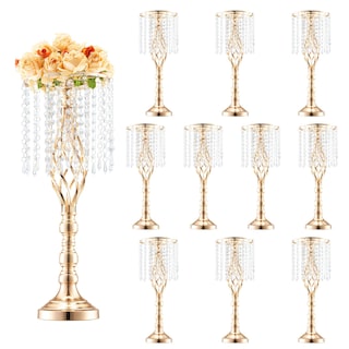 Foto 1 | Foto 1 | Soporte para Flores Vevor Crystal 10 Piezas Doradas - Venta Internacional