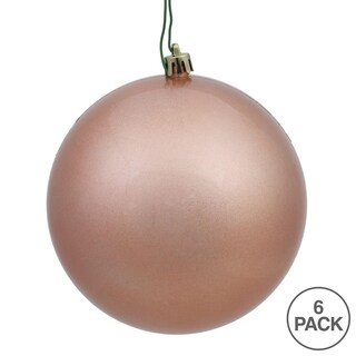 Foto 3 | Foto 3 | Bola De Caramelo Ornament Vickerman, Oro Rosa, 4 Cm, 6 Unidades - Venta Internacional.