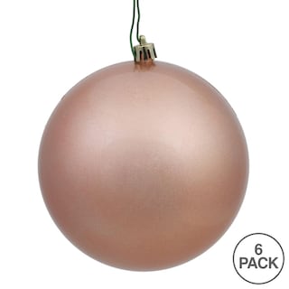 Foto 6 | Foto 6 | Bola De Caramelo Ornament Vickerman, Oro Rosa, 4 Cm, 6 Unidades - Venta Internacional.