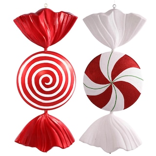 Foto 1 | Foto 1 | Adorno Para Árbol De Navidad Vickerman, Espiral De Menta, 37 Cm - Venta Internacional.