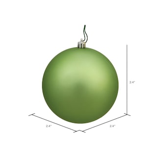 Foto 5 | Foto 5 | Adorno Navideño En Forma De Bola Vickerman, Celadón Mate, 2,4 Cm, 24 Unidades - Venta Internacional.