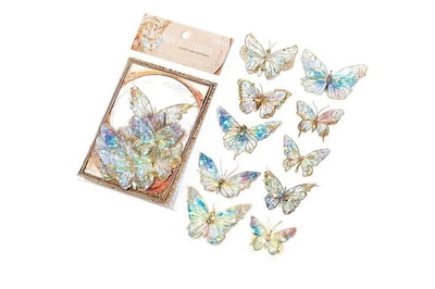 Foto 3 | Foto 3 | Xtellar Vinilos Decorativos De Mariposas 3d, Set De 80 Piezas, Colores Variados Para La Decoración Elegante De Tu Hogar