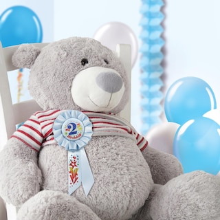Foto 4 | Foto 4 | Accesorio De Fiesta Azul Rosette Beistle My 2nd Birthday - Venta Internacional.