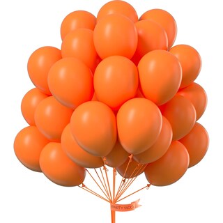 Foto 1 | Foto 1 | Globos Partywoo, Naranja Mandarina, 12 Pulgadas, 50 Unidades - Venta Internacional.