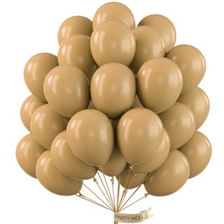 Foto 1 | Foto 1 | Globos Partywoo Tan De 12 Pulgadas, 50 Unidades, Para Guirnalda O Arco - Venta Internacional.