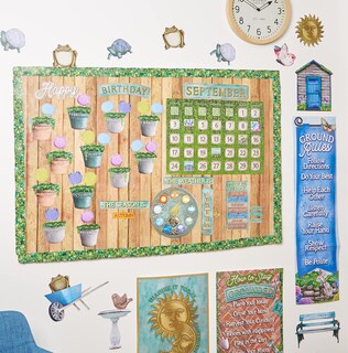 Foto 4 | Foto 4 | Decoración De Aula Eureka Curiosity Garden, 36 Piezas - Venta Internacional.