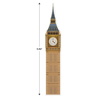 Foto 2 | Foto 2 | Big Ben Articulado Cutouts Beistle, 2 Piezas, 180 Cm, Multicolor - Venta Internacional.