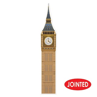Foto 3 | Foto 3 | Big Ben Articulado Cutouts Beistle, 2 Piezas, 180 Cm, Multicolor - Venta Internacional.