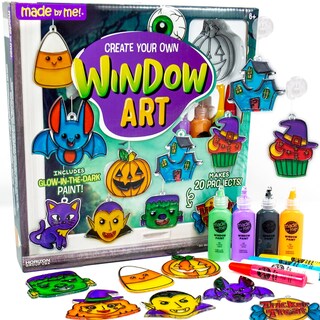 Foto 1 | Foto 1 | Set De Arte Para Ventana Hecho Por Mí Para Crear Tu Propio Halloween - Venta Internacional.
