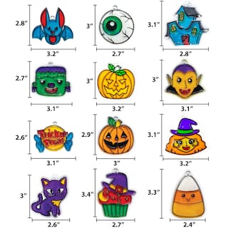 Foto 6 | Foto 6 | Set De Arte Para Ventana Hecho Por Mí Para Crear Tu Propio Halloween - Venta Internacional.