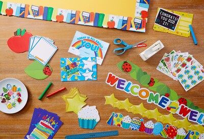 Foto 5 | Foto 5 | Decoración De Aula Eureka Apple, Papel Recortado, 36 Piezas - Venta Internacional.