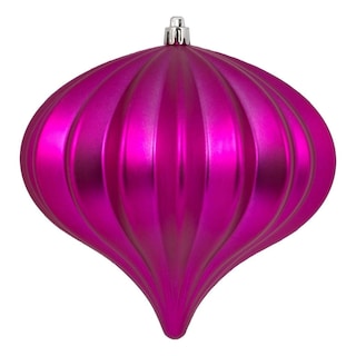 Foto 1 | Foto 1 | Adorno Para Árbol De Navidad Vickerman, Cebolla Mate, Color Fucsia, 5,7 Cm - Venta Internacional.