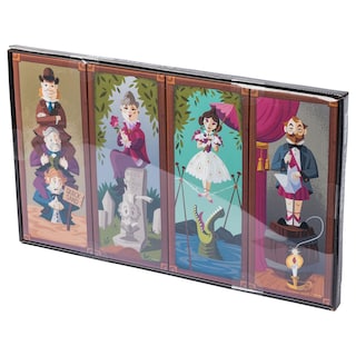 Foto 1 | Foto 1 | Set De Arte En Lienzo Para Pared Silver Buffalo Haunted Mansion 4 Piezas - Venta Internacional.