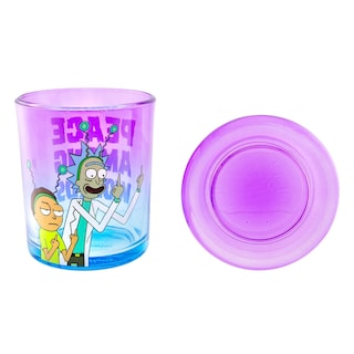 Foto 5 | Foto 5 | Tarro De Cristal Just Funky Rick And Morty Peace Among Worlds 180 Ml - Venta Internacional.
