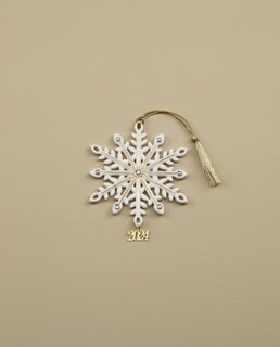 Foto 2 | Foto 2 | Adorno Navideño Lenox 895756 2024 Con Forma De Copo De Nieve Con Gemas - Venta Internacional.