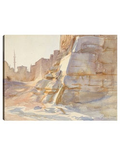 Foto 1 | Foto 1 | Cuadro Decorativo - El Cairo (hacia 1891)- John Singer Sargent - Paisaje - 107x143 - Impresión En Lienzo - Fine Art Tj