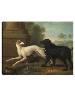 Foto 1 | Foto 1 | Cuadro Decorativo - Misse Y Luttine, 1729- Jean-baptiste Oudry - Fotografía - 69x92 - Impresión En Lienzo - Fine Art Tj