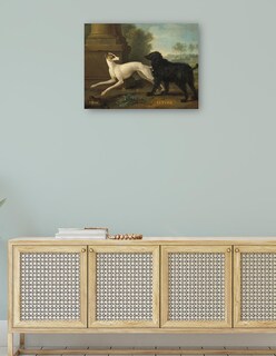 Foto 4 | Foto 4 | Cuadro Decorativo - Misse Y Luttine, 1729- Jean-baptiste Oudry - Fotografía - 69x92 - Impresión En Lienzo - Fine Art Tj
