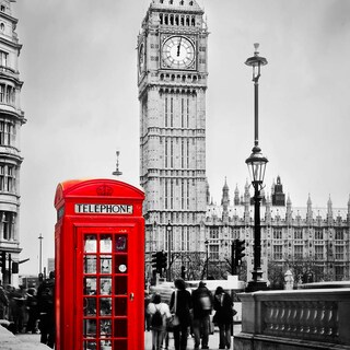 Foto 3 | Foto 3 | Cuadro Entelado Londres 70x120 Cuadros Cuadros