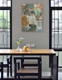 Foto 4 | Foto 4 | Cuadro Decorativo - En El Comedor- Berthe Morisot - Fotografía - 77x102 - Impresión En Lienzo - Fine Art Tj