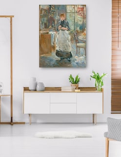 Foto 5 | Foto 5 | Cuadro Decorativo - En El Comedor- Berthe Morisot - Fotografía - 77x102 - Impresión En Lienzo - Fine Art Tj