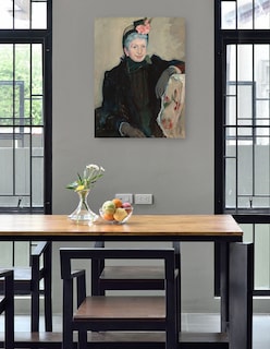 Foto 4 | Foto 4 | Cuadro Decorativo - Retrato De Una Anciana- Mary Cassatt - Fotografía - 69x92 - Impresión En Lienzo - Fine Art Tj